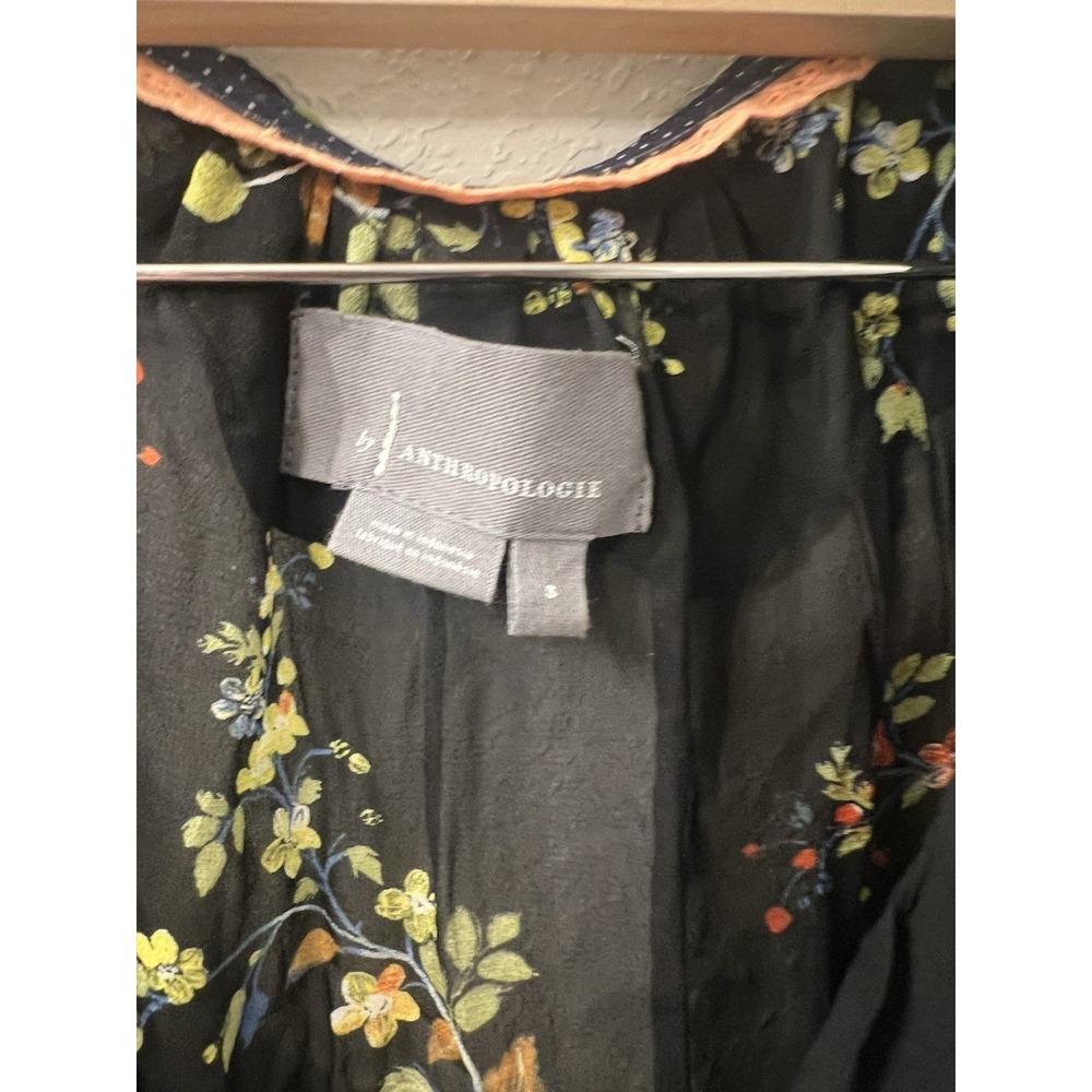 Anthropologie‎ Maeve Jamison Ruffled Tunic size S - Picture 4 of 5